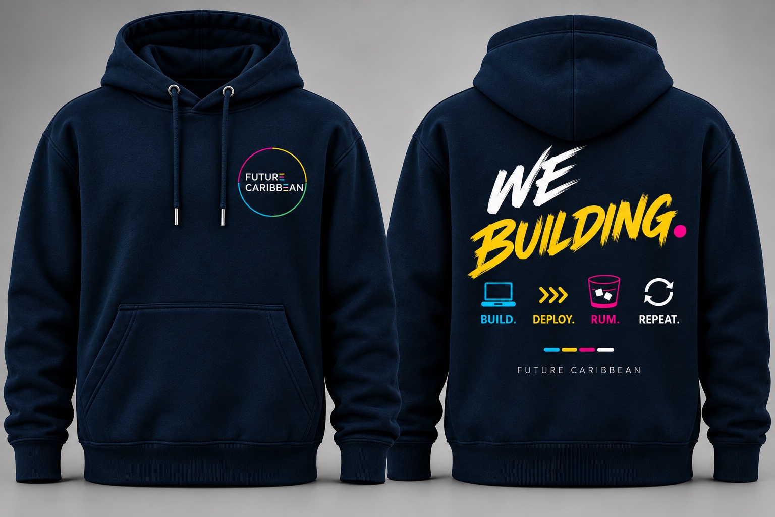 WE BUILDING.